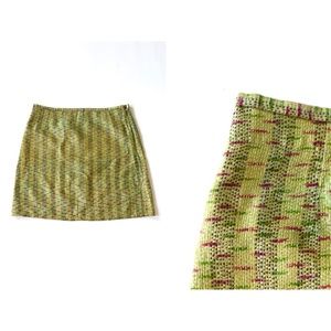 Matta Summer Skirt XS Green Mini Skirt For Women XS Green Skirt XS Short Skirt